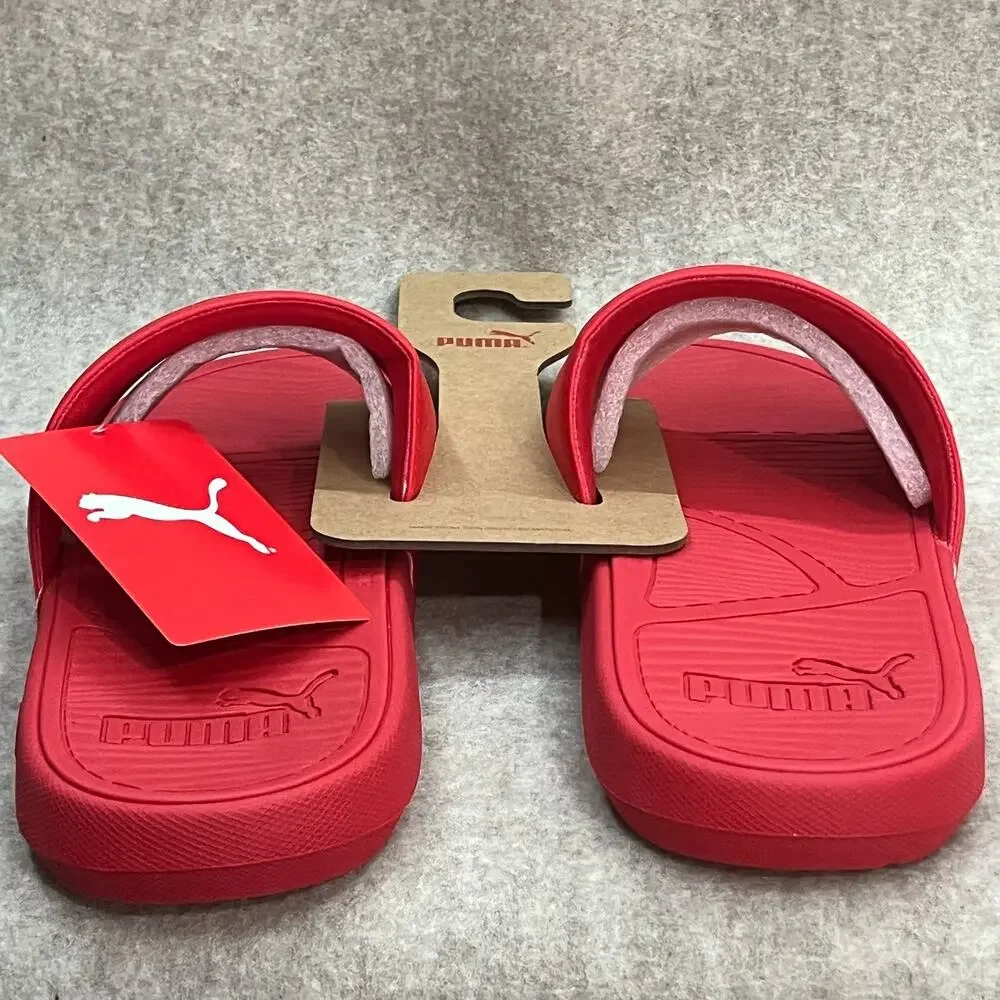 Puma Red Cool Cat 2.0 Men's Slides Size‎ 13